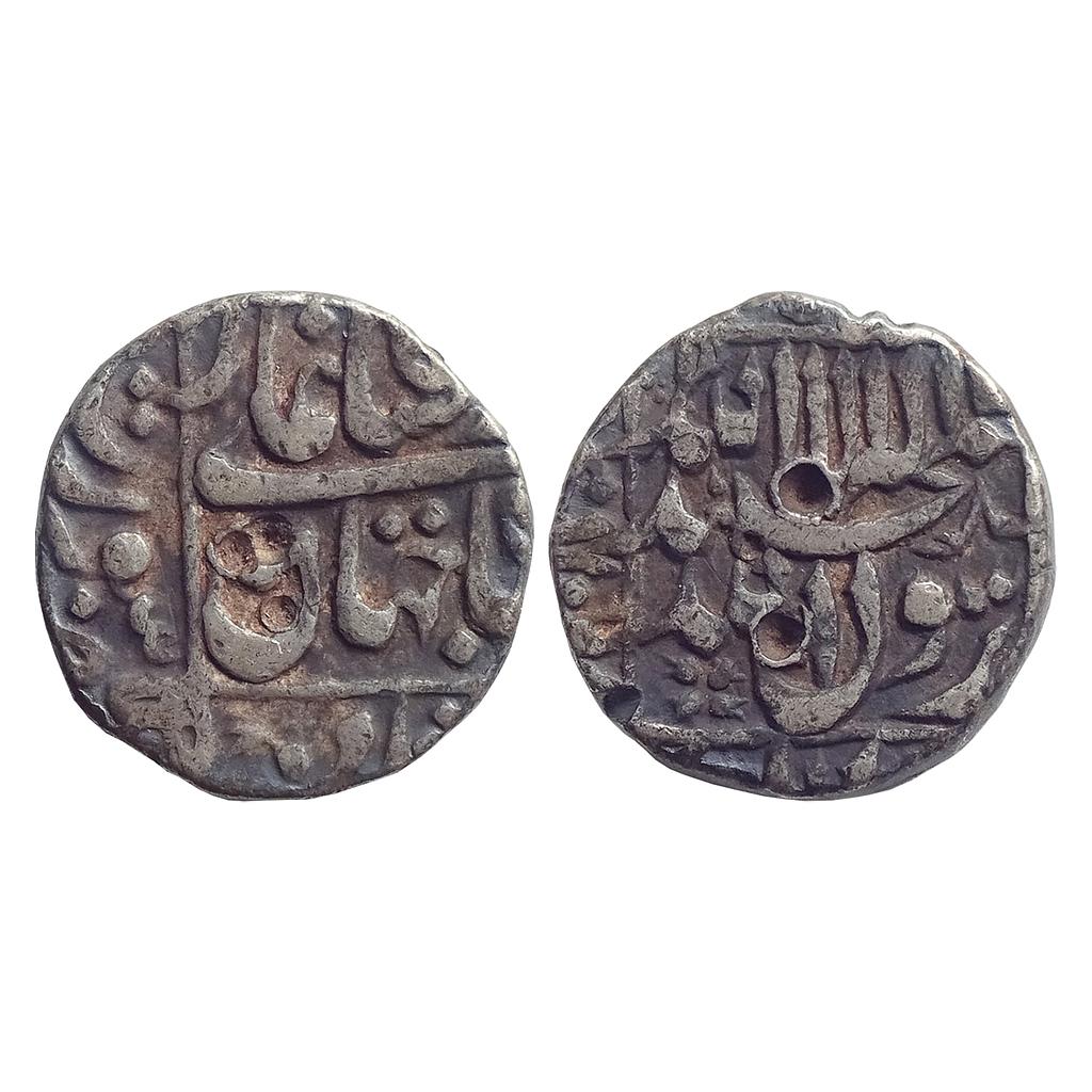 Mughal Shah Jahan Surat Mint Silver &quot;1/2 Rupee&quot;