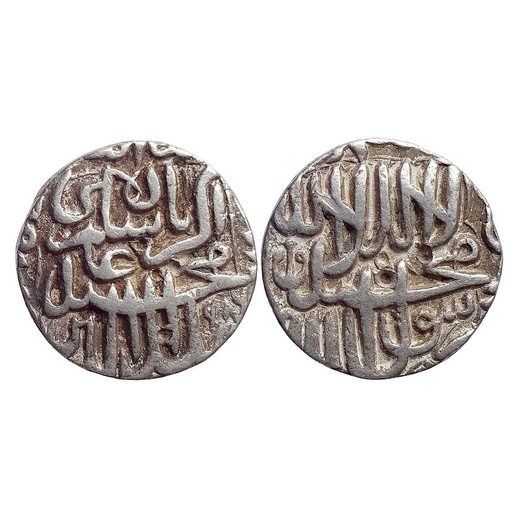 Mughal Akbar Bakkar Bhakkar Mint Silver Rupee