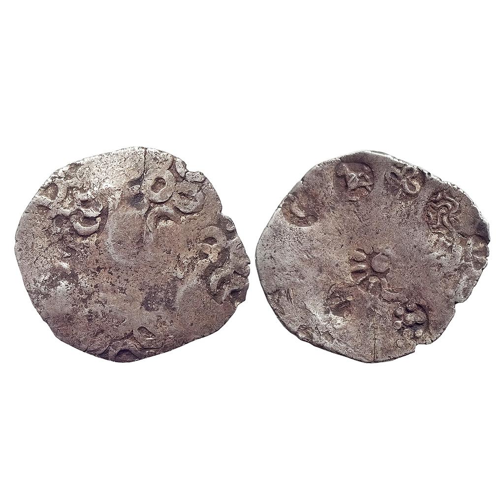 Ancient, Archaic Series, Punch Marked Coinage, Ghazipur Hoard type, Silver Vimshatika