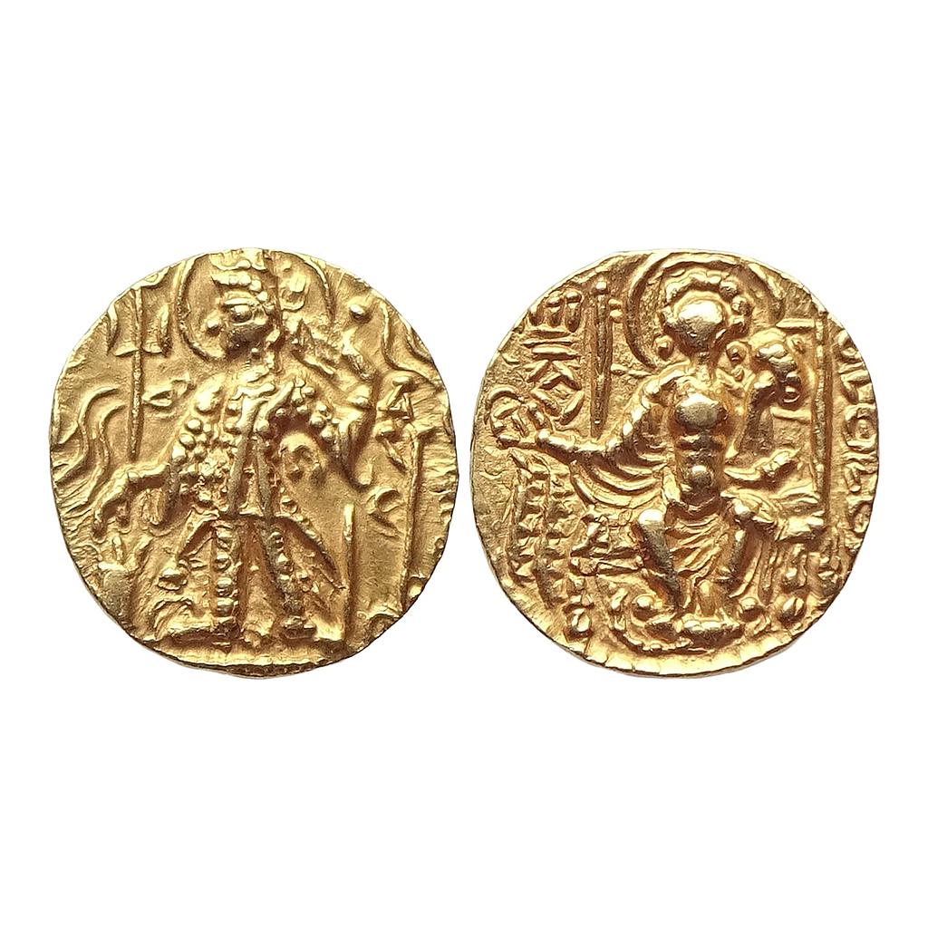 Ancient Kushanas Vasudeva II Gold Dinara