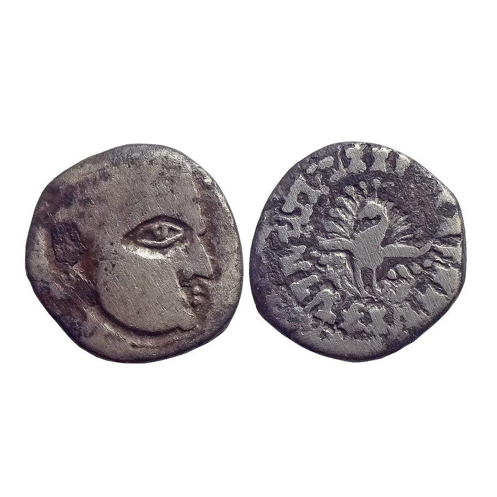 Ancient Guptas Kumaragupta Madhyadesha type Silver Drachma