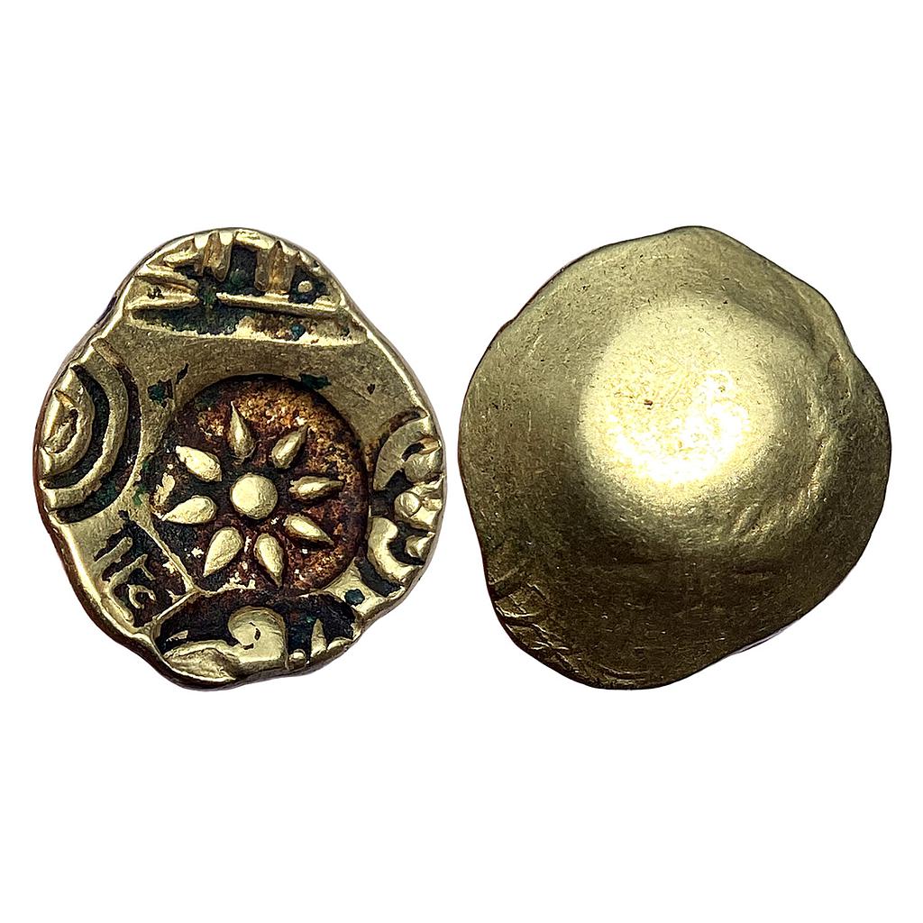 Yadavas of Devagiri Ramachandradeva Gold Padmatanka