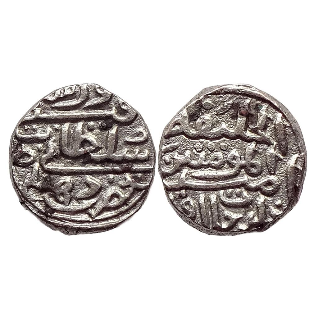 Delhi Sultan Firuz Shah Tughluq Hadrat Delhi Mint 32 Rati Billon Unit
