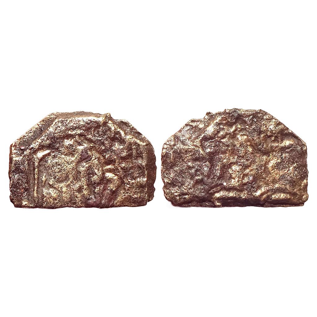 Ancient Kaushambi Vatsa Region Radhamitra Copper Fraction Unit
