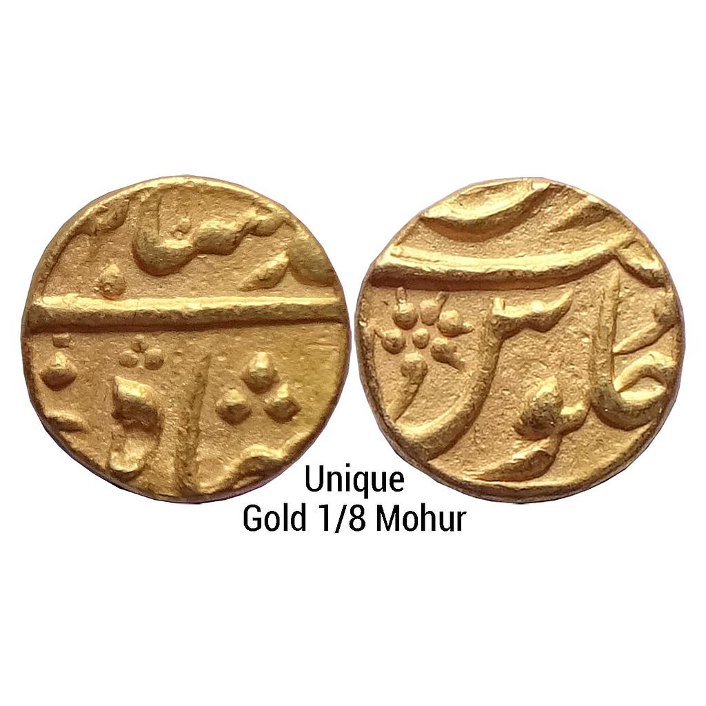 IPS Surat Nawabs INO Ahmad Shah Bahadur Gold 1/8 Mohur