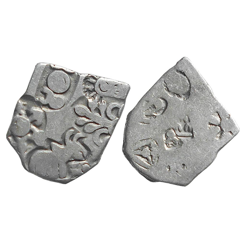 Ancient Punch Marked Coinage Magadha Empire Series IVd Silver Karshapana