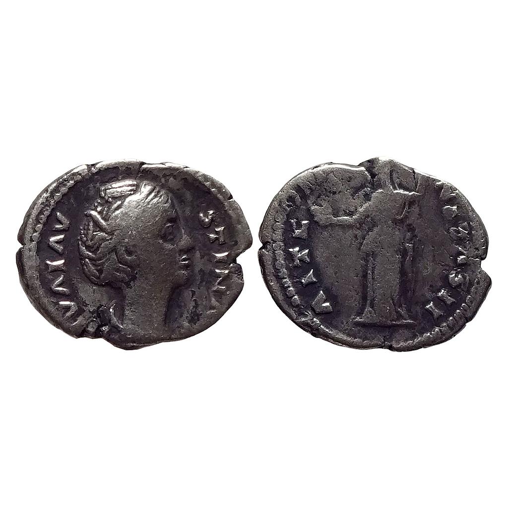 Ancient World Foreign Rome Diva Faustina I wife of Antoninus Pius Silver Denarius