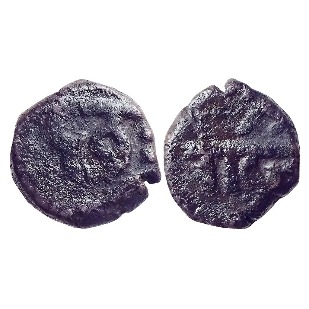 IK Maratha Confederacy INO Chhatrapati Shivaji Copper Shivrai Fraction Paisa