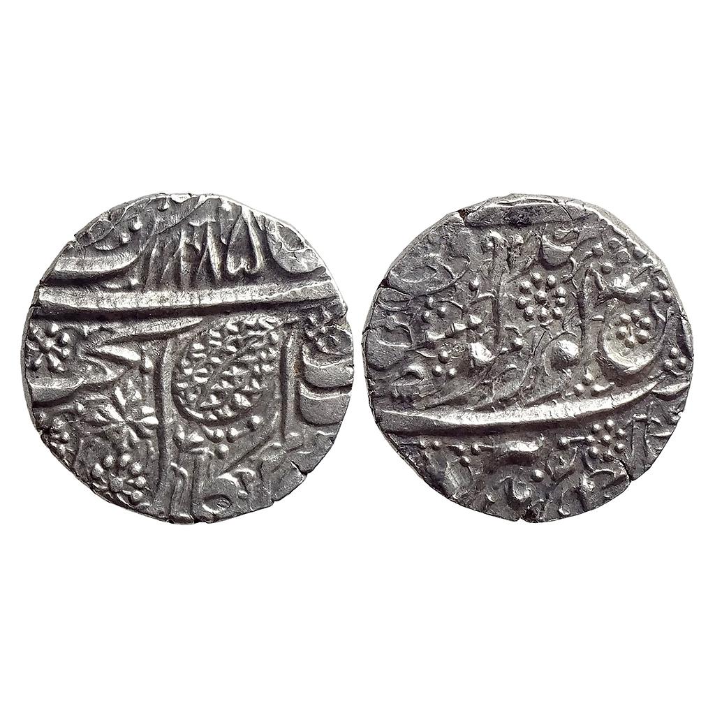 IK Sikh Empire Ranjit Singh VS 1885/94 Amritsar Mint Nanakshahi Couplet Silver Rupee