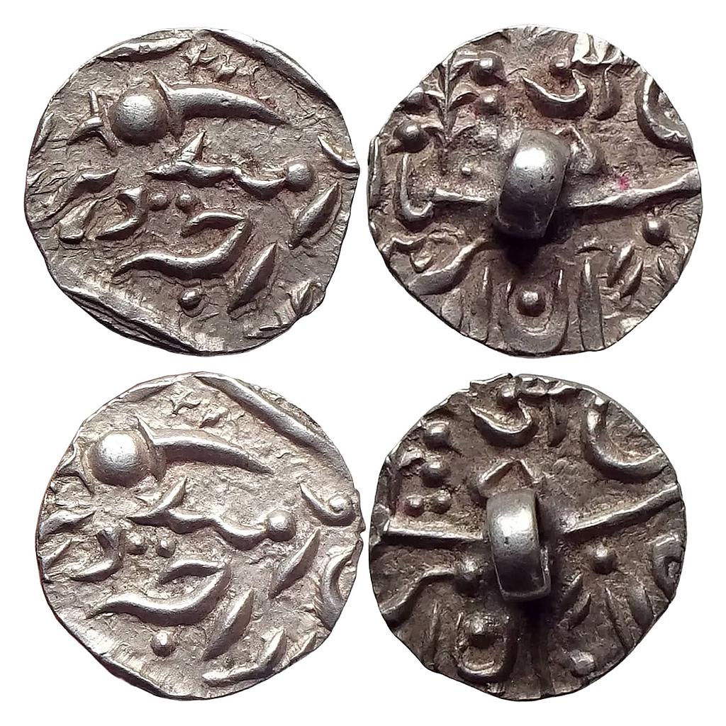 IPS Jodhpur State Umaid Singh INO George V Set of 2 Coins Silver 1/8 Rupee