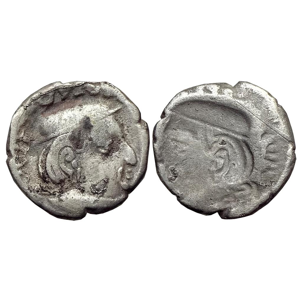 Ancient Gujarat Western Kshatraps Kardamaka family Silver Dramma
