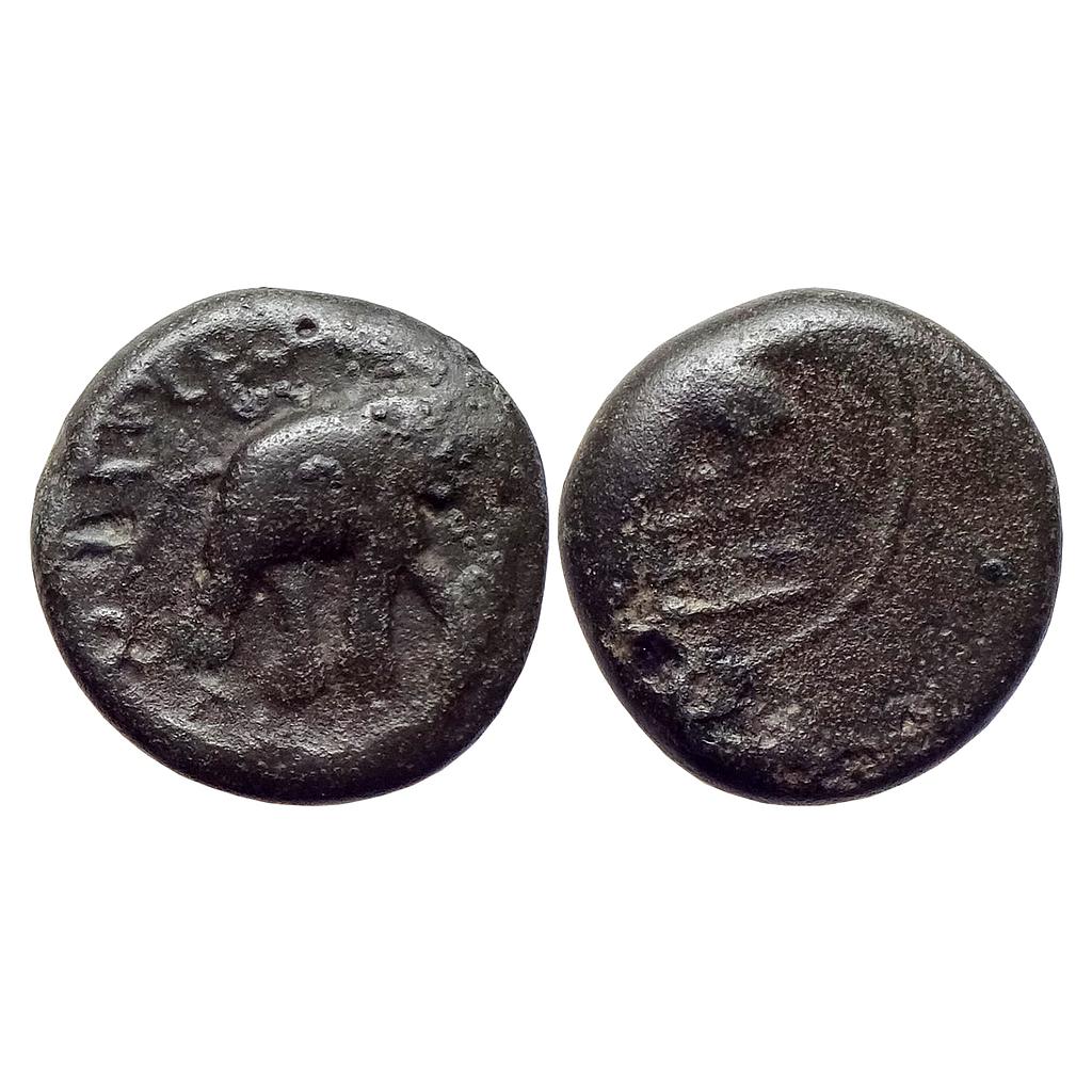 Ancient Newase-Prathistan Region Satavahanas Siri Satakarani Copper Heavy Unit