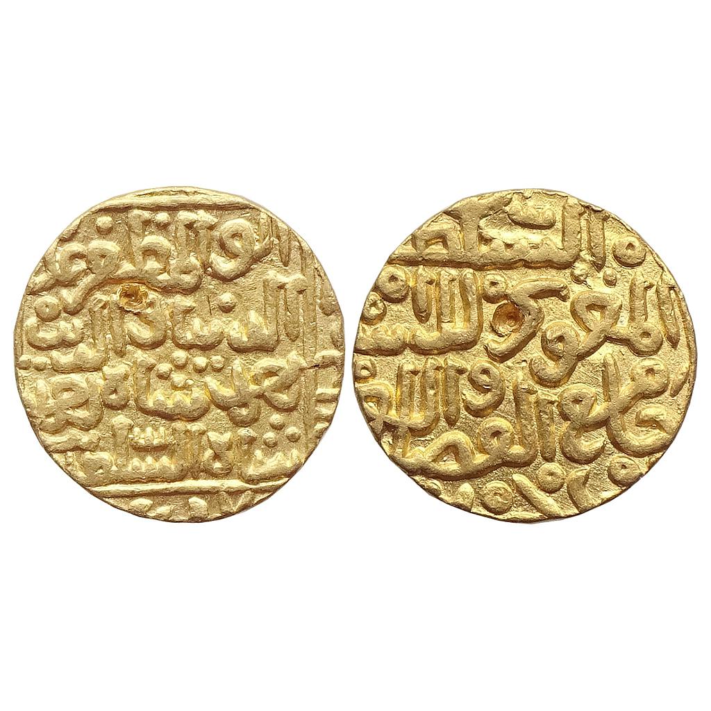 Bahamani Sultan Ala al-Din Ahmad Shah II Hadrat Muhammadabad Mint Gold Tanka