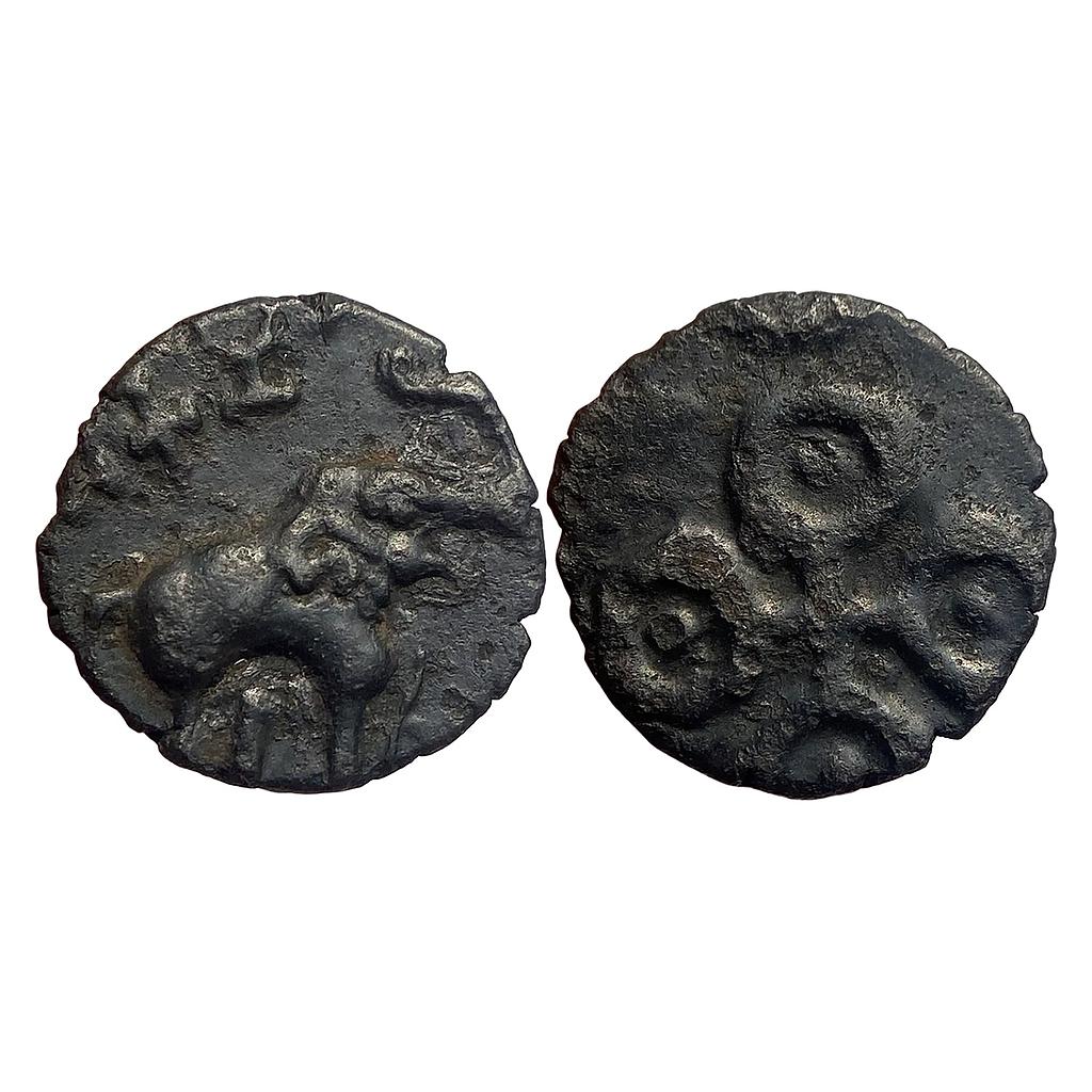 Ancient Satavahanas Universal type Vasistiputra Siri Satakarani or Gotamiputra Siri Yagna Satakarani Potin Unit