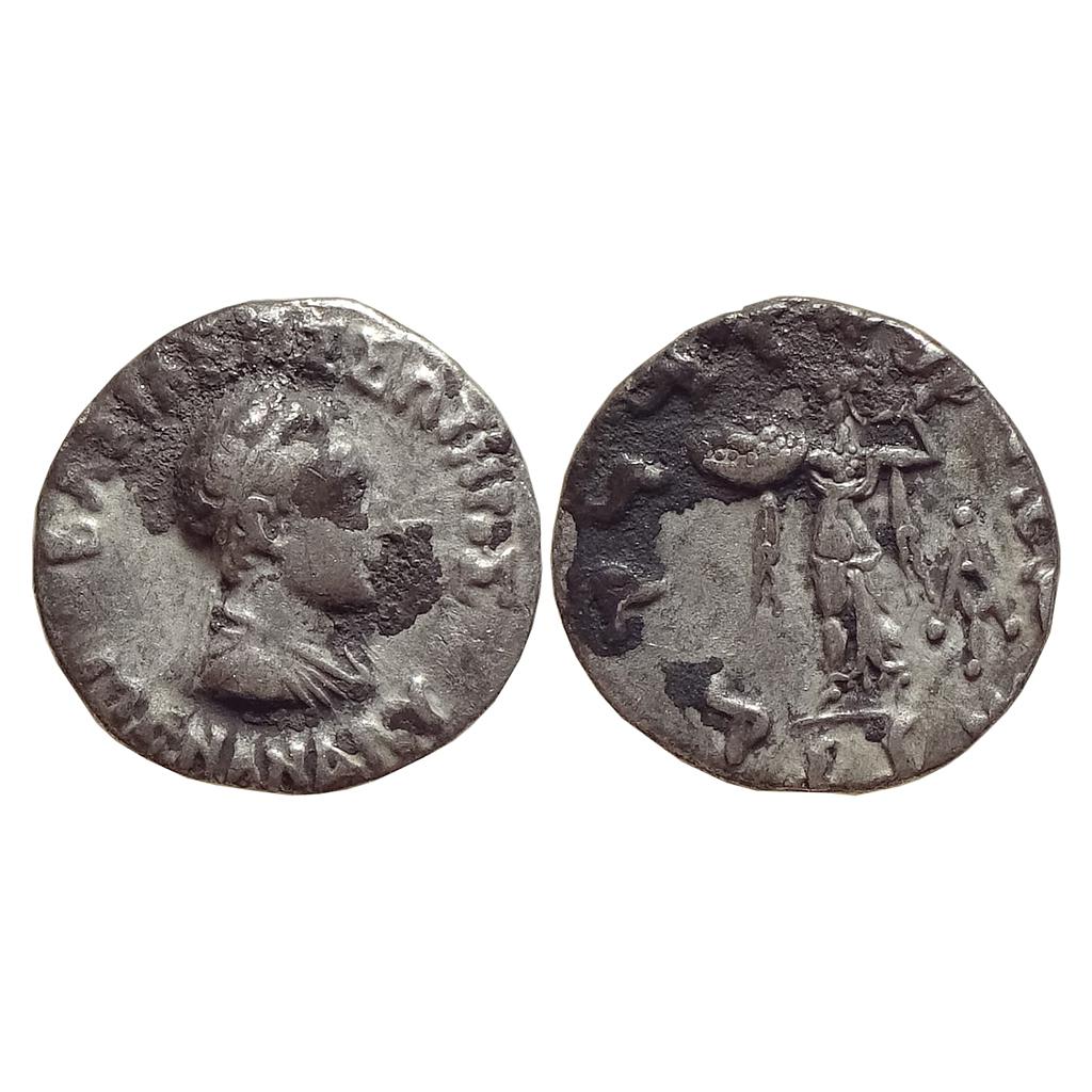 Ancient Indo-Greeks Menander I Silver Drachm