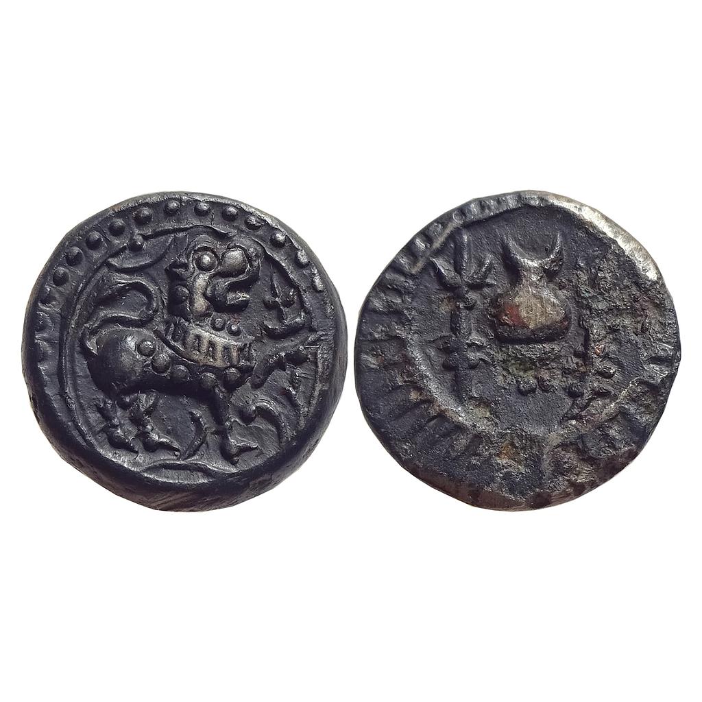 Ancient Vishnukundins Copper Alloy Heavy Weight Unit