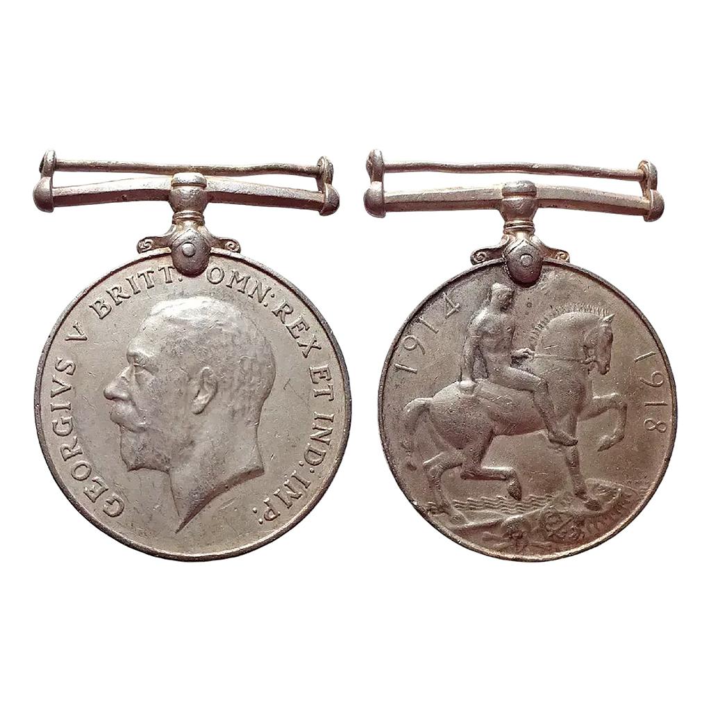 British War Medal George V Silver Medal