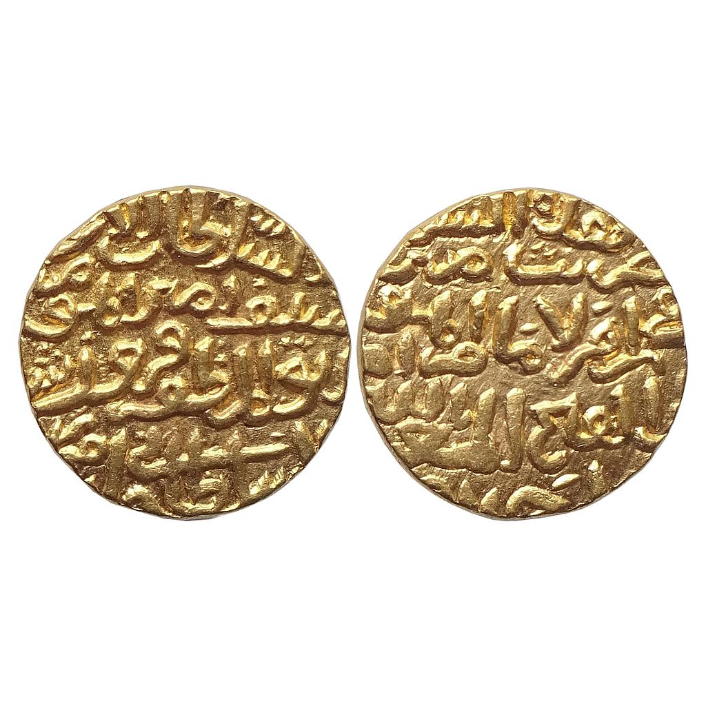 Delhi Sultan Firuz Shah Tughluq Gold Tanka