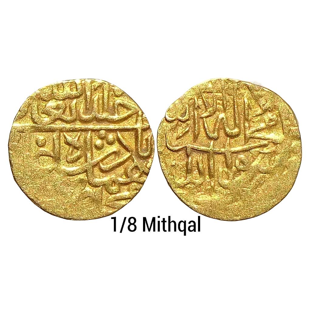 Mughal Humayun Badakhshan Mint Gold 1/8 Mithqal