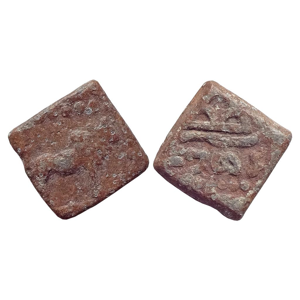 Ancient, Western Kshatrapas, Rudrasena II, Lead Unit