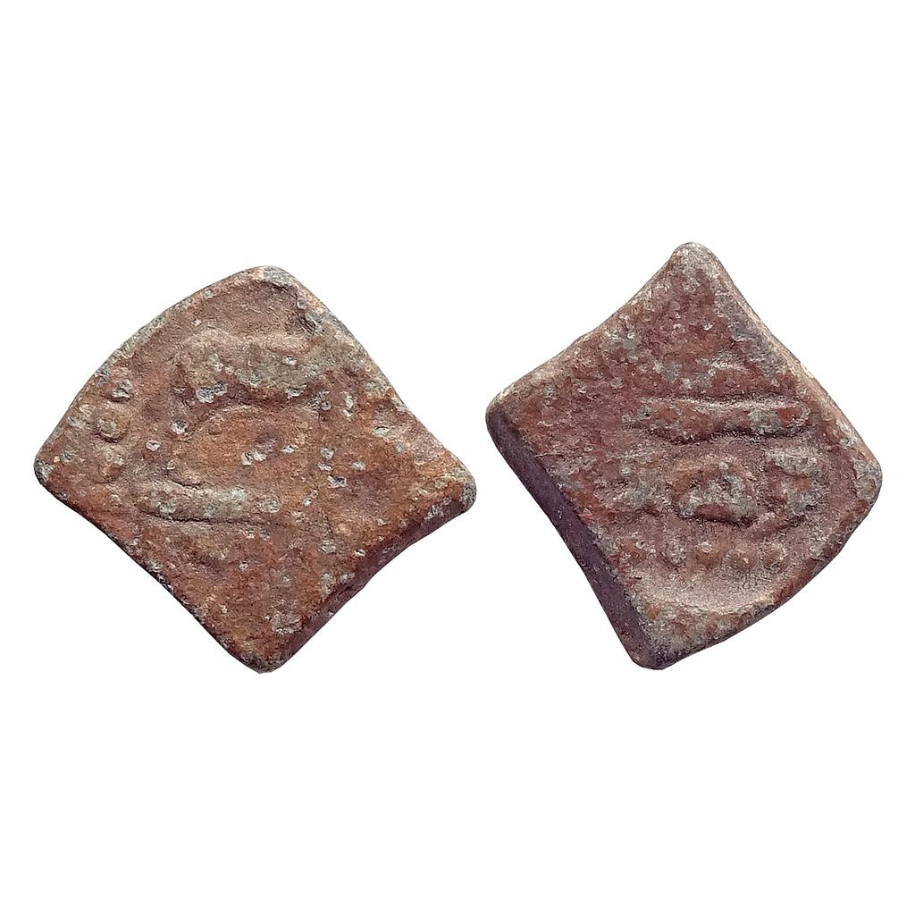 Ancient, Western Kshatrapas, Rudrasena III, Lead Unit