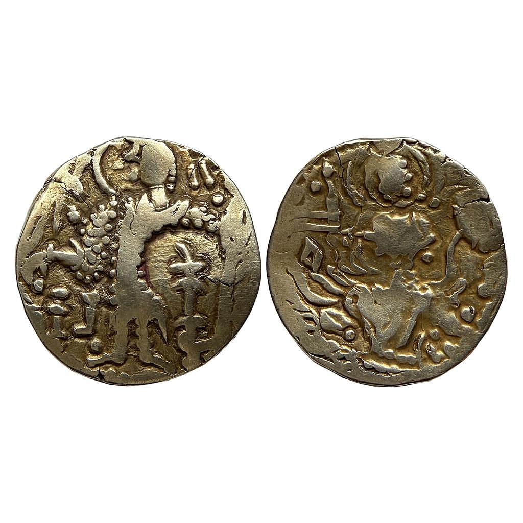 Ancient Post Kidarites Gold electrum Dinara