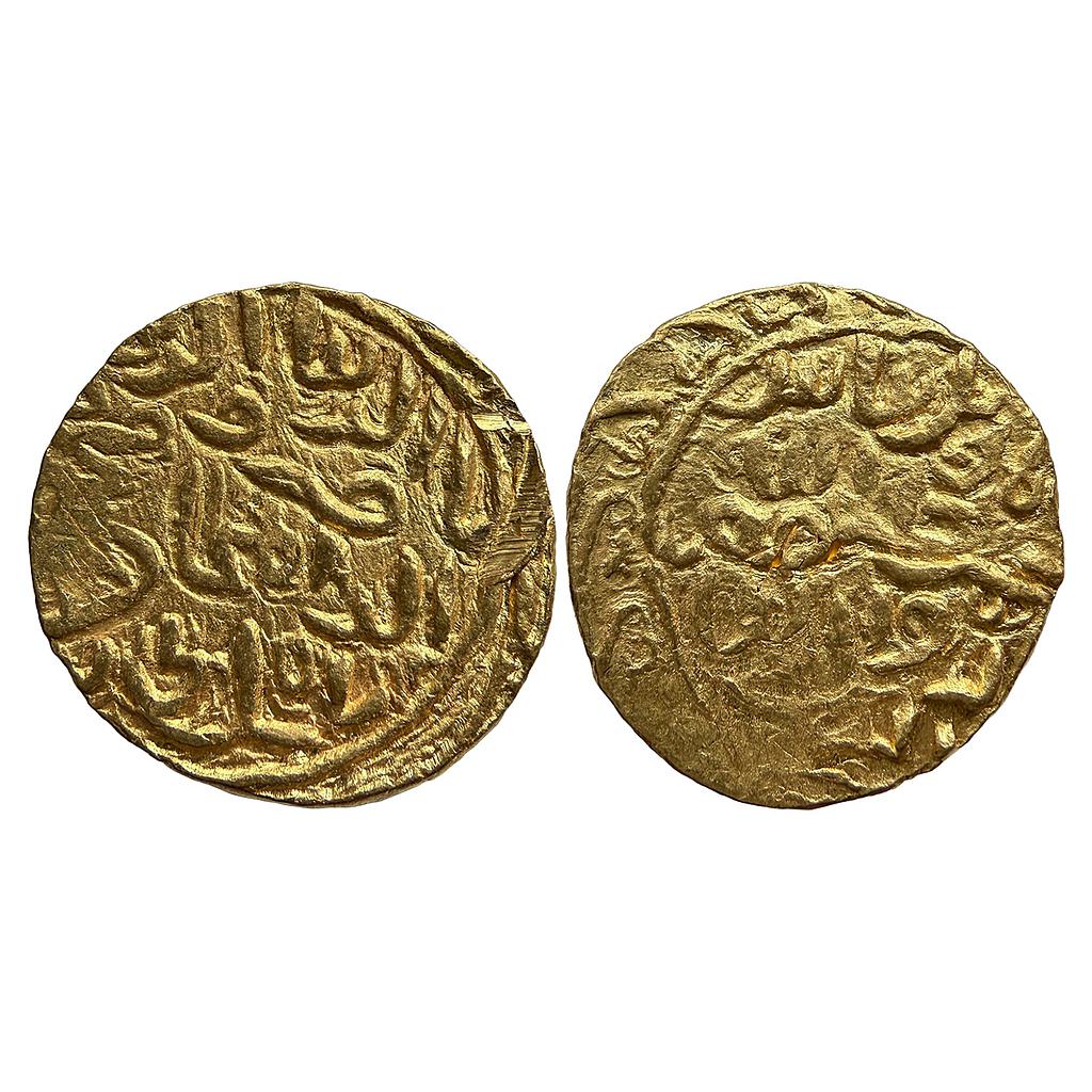 Bengal Sultan Nasir Al-Din Mahmud Shah No Mint Gold Tanka