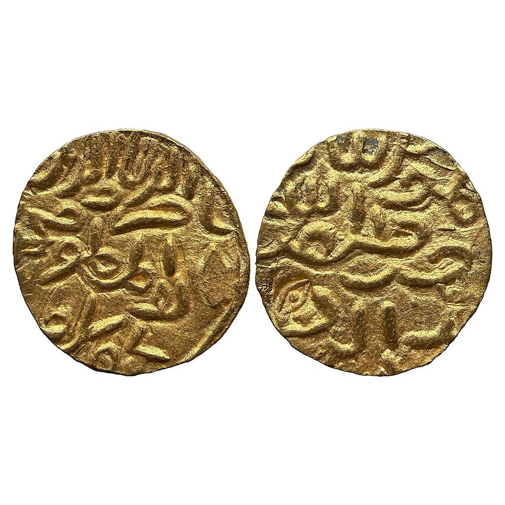 Bengal Sultan Nasir Al-Din Mahmud Shah No Mint Gold Tanka