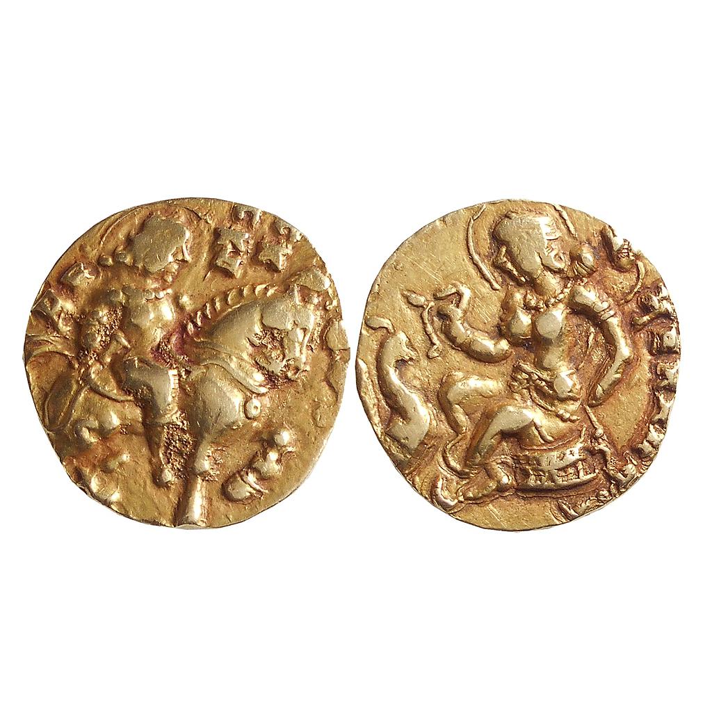 Ancient, Guptas, Kumaragupta I, ’Horseman’ type, Gold Dinar