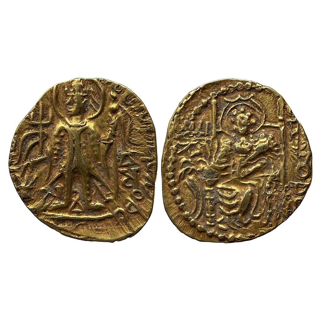 Ancient Kushanas Vasudeva II Gold Dinar