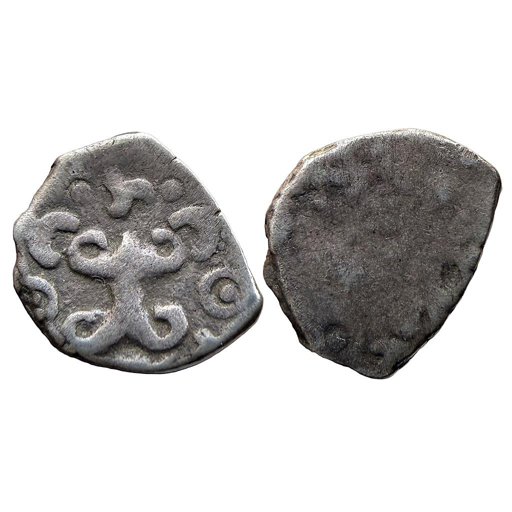 Ancient Punch Marked Coinage Saurashtra Janapada Silver 1/4 Karshapana
