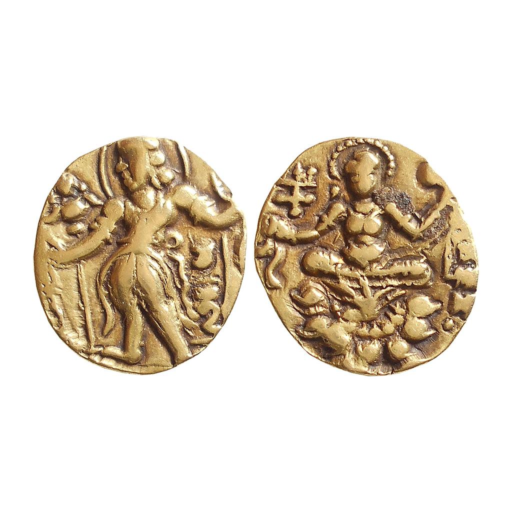 Ancient, Guptas, Chandragupta II, ‘Archer’ type, Gold Dinar