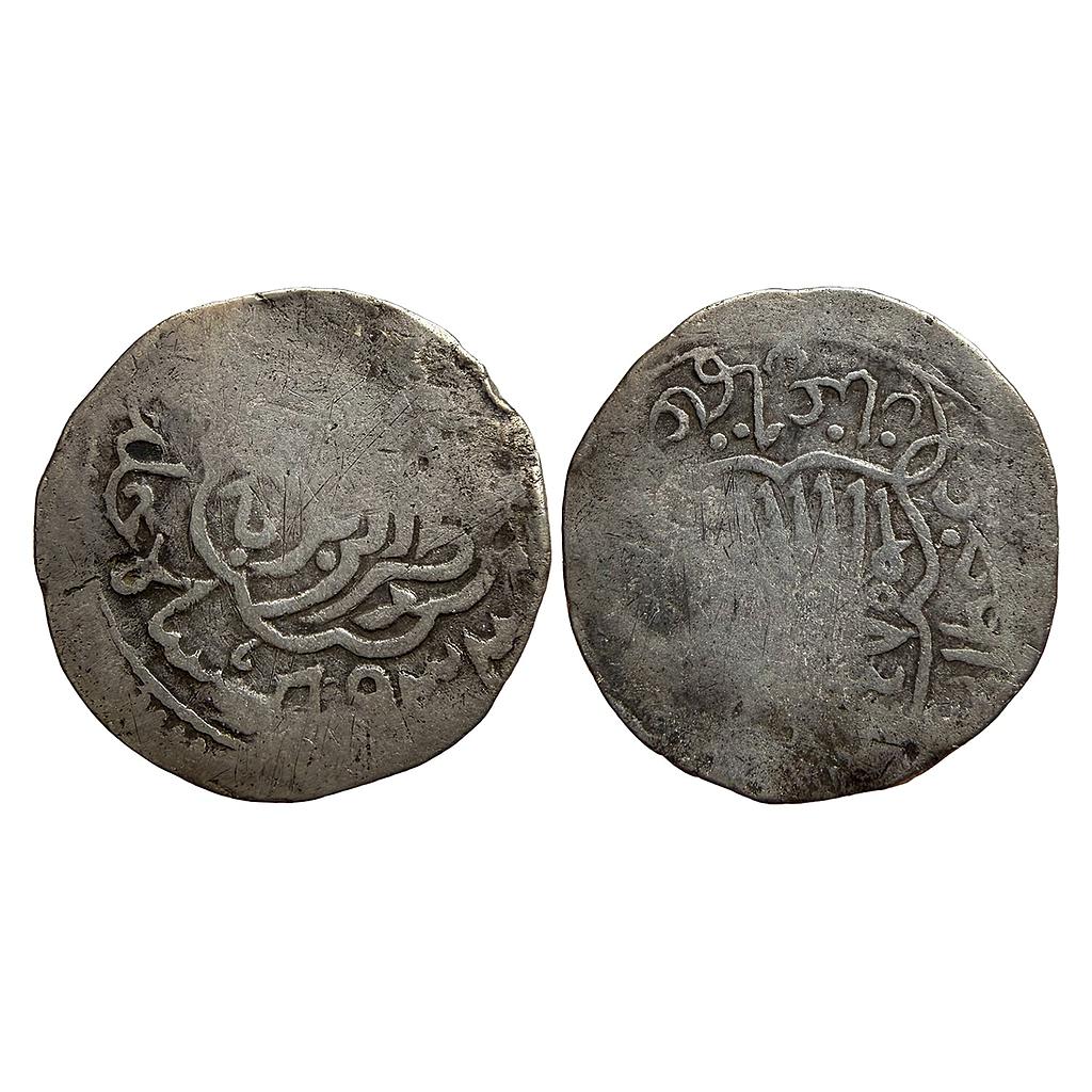 Mughal Babur NM Silver Shahrukhi