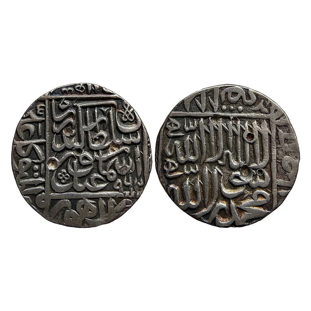 Delhi Sultan Sikandar Shah Suri Lahore Mint Silver Rupee