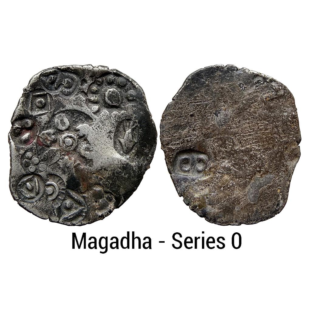 Ancient Punch Marked Coinage Lower Middle Ganga Valley Magadha Mahajanapada Series 0 Silver Unit
