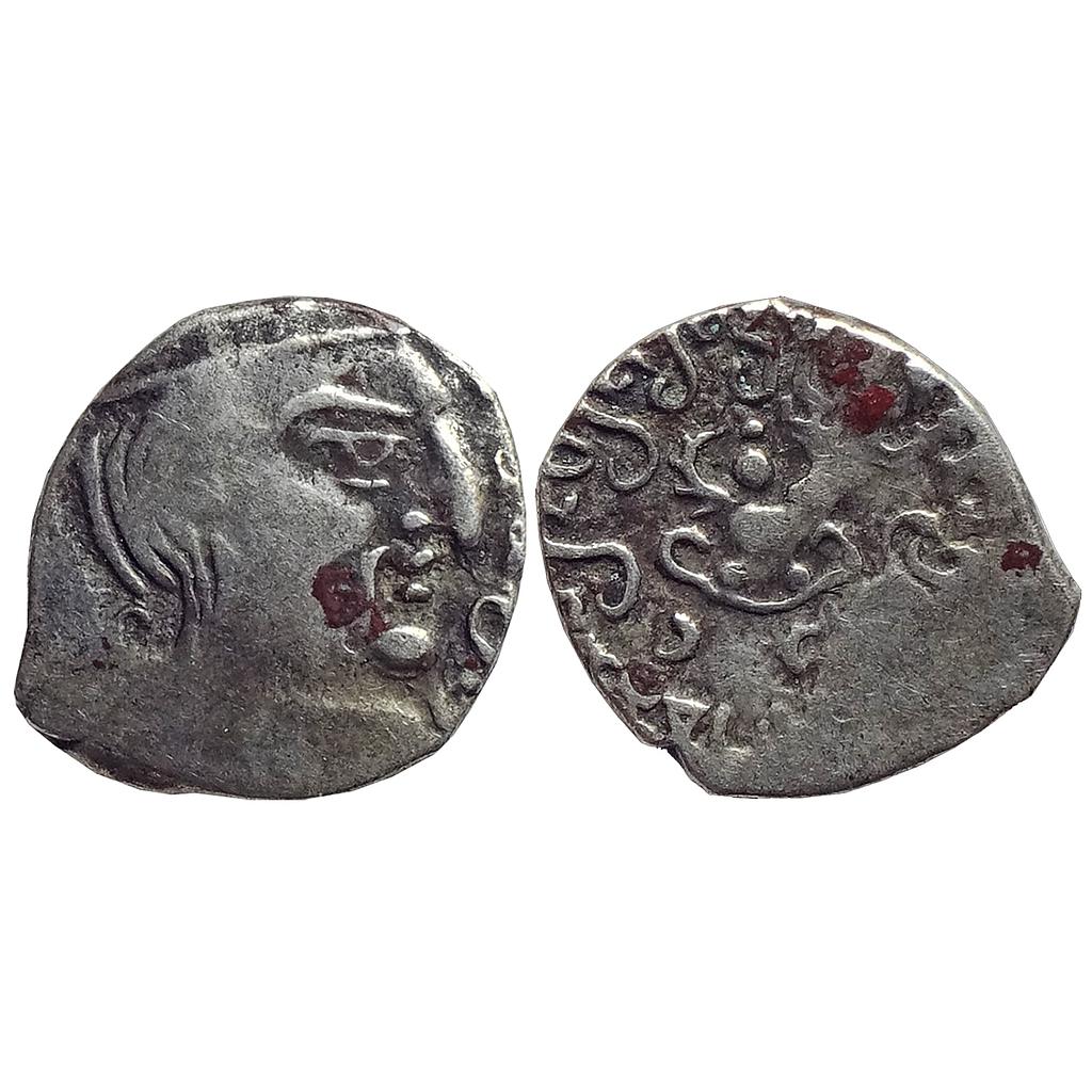 Ancient, Guptas, Chandragupta II, Silver Drachma