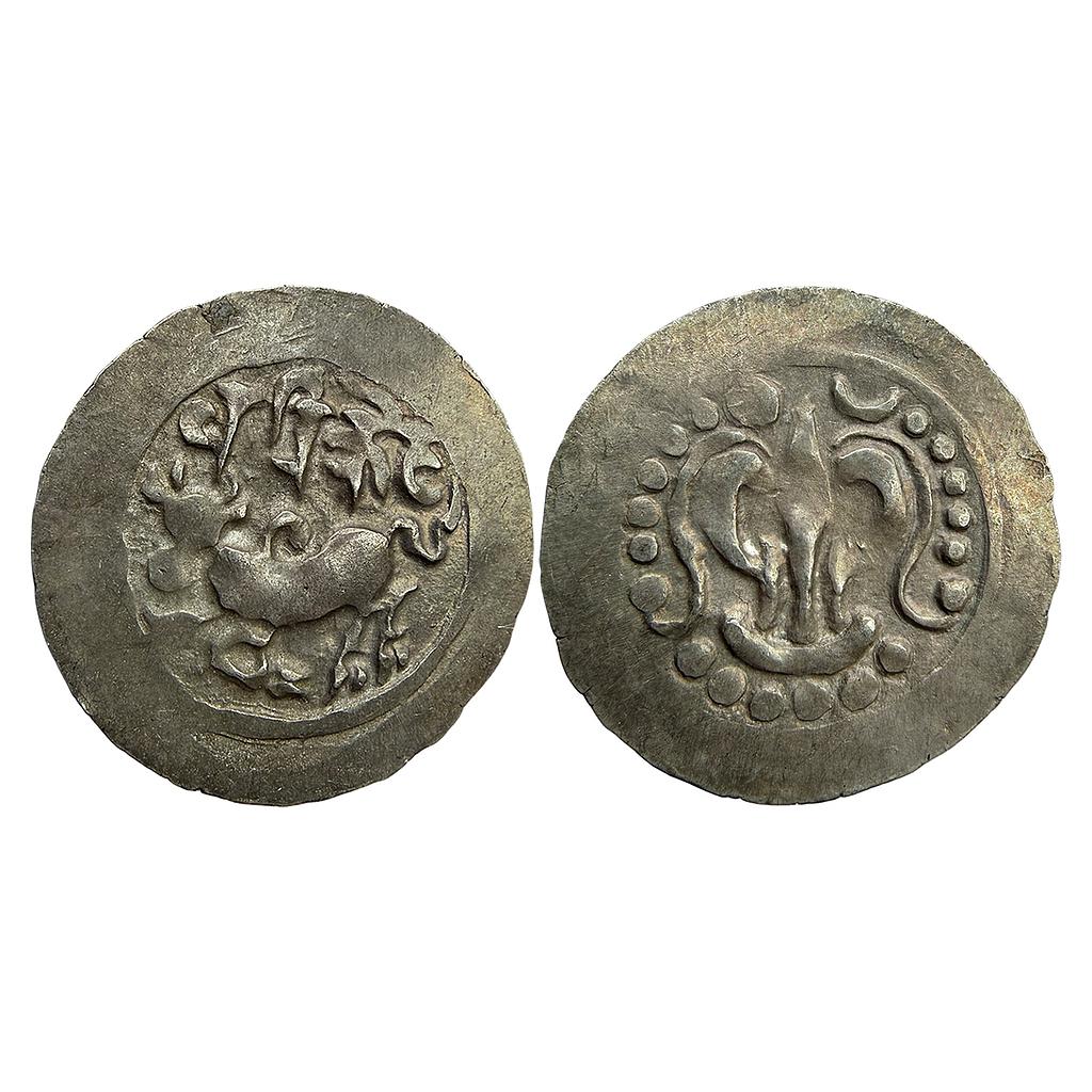 Hindu Medieval Harikelas Eastern Bengal Later type Silver Unit