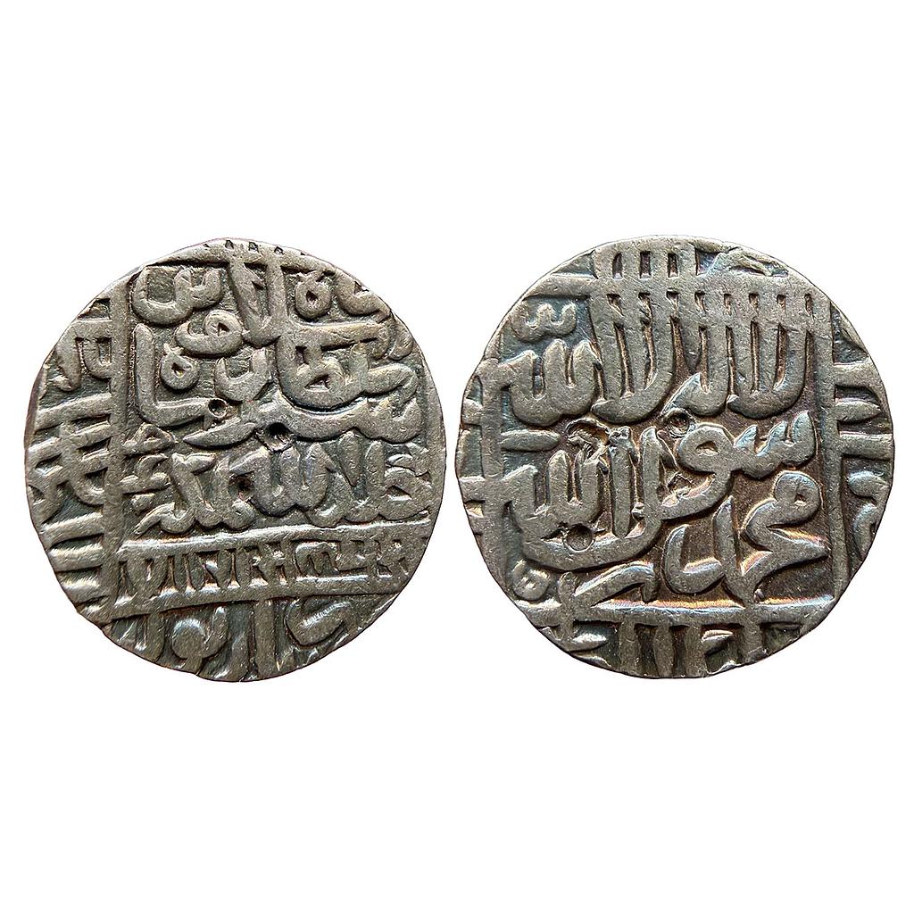 Delhi Sultan Islam Shah Suri Narnol Mint Silver Rupee