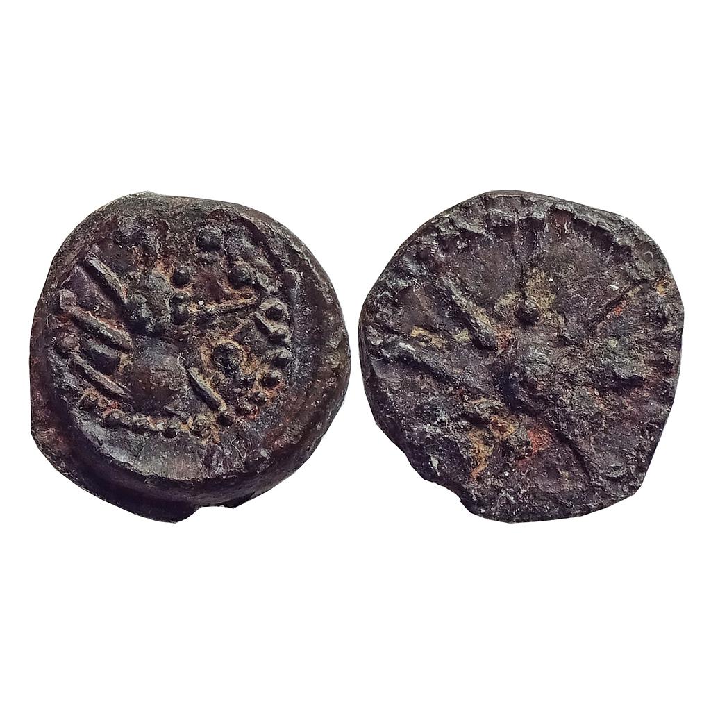 Ancient, Post-Vakataka, Khandesh Region, Local Ruler issue, Copper base Alloy