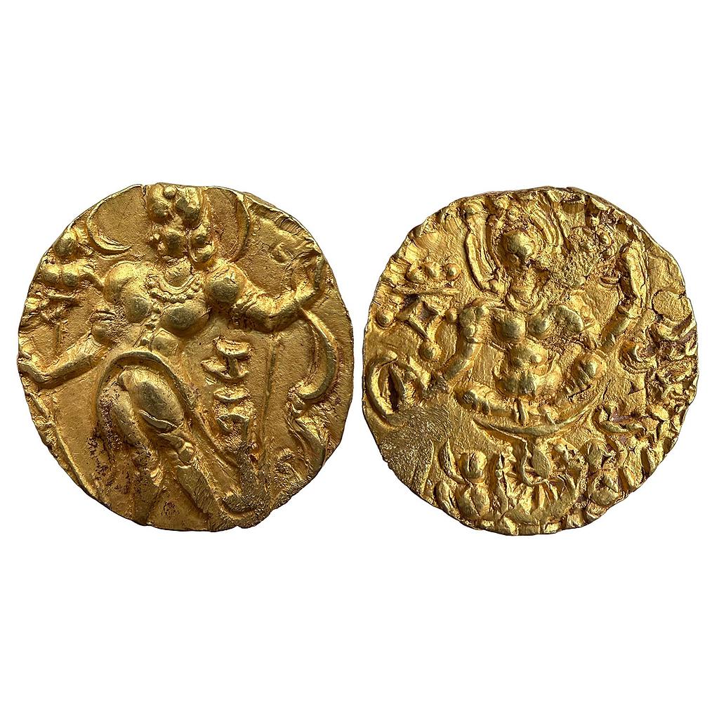Ancient Guptas Chandragupta II Archer type Gold Dinar