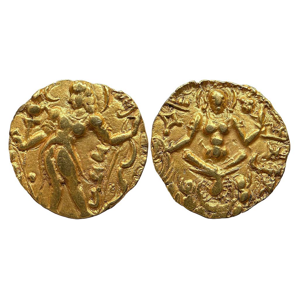 Ancient Guptas Chandragupta II Archer type Gold Dinar