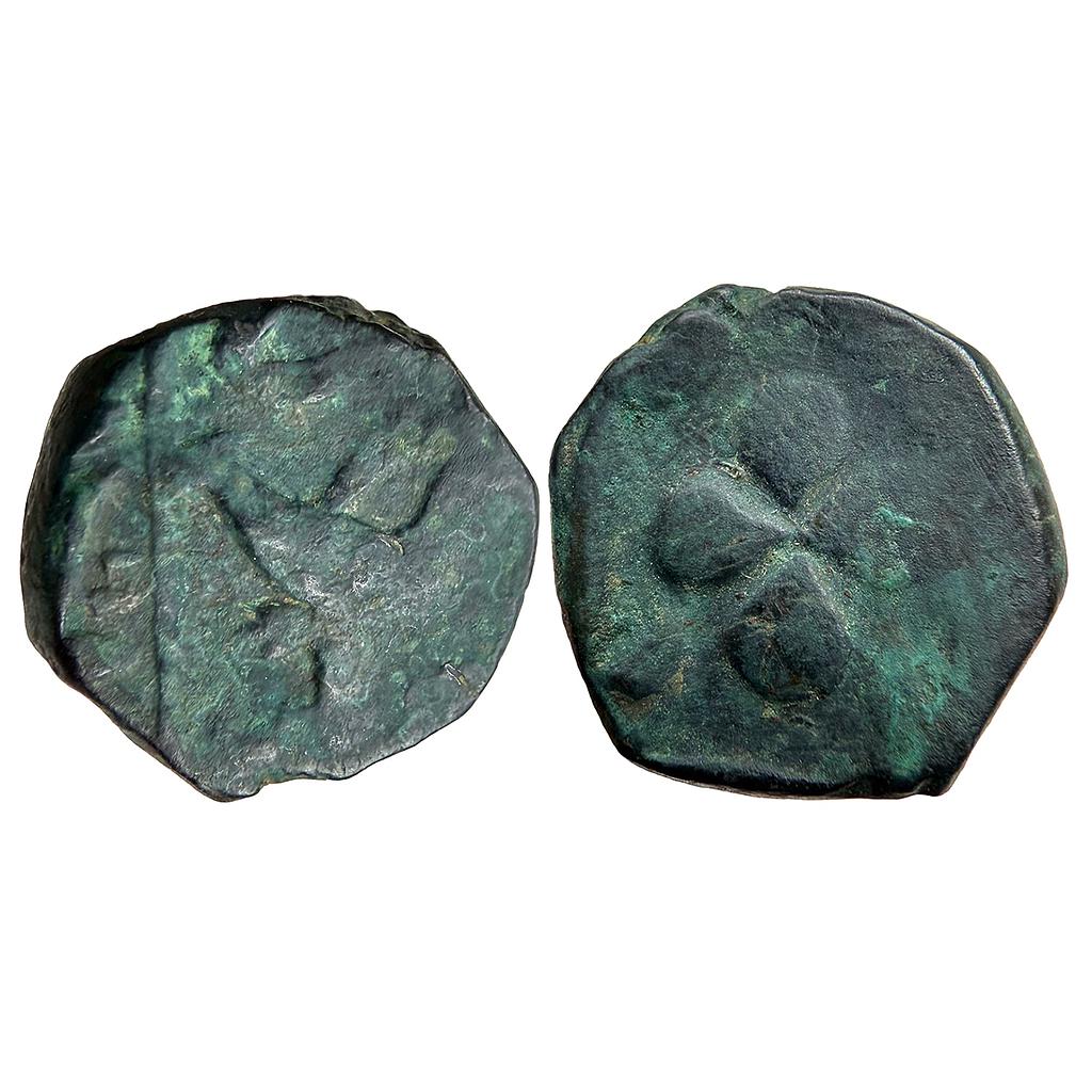 IPS Dhar State Annonymous Issue Copper Kachha Paisa