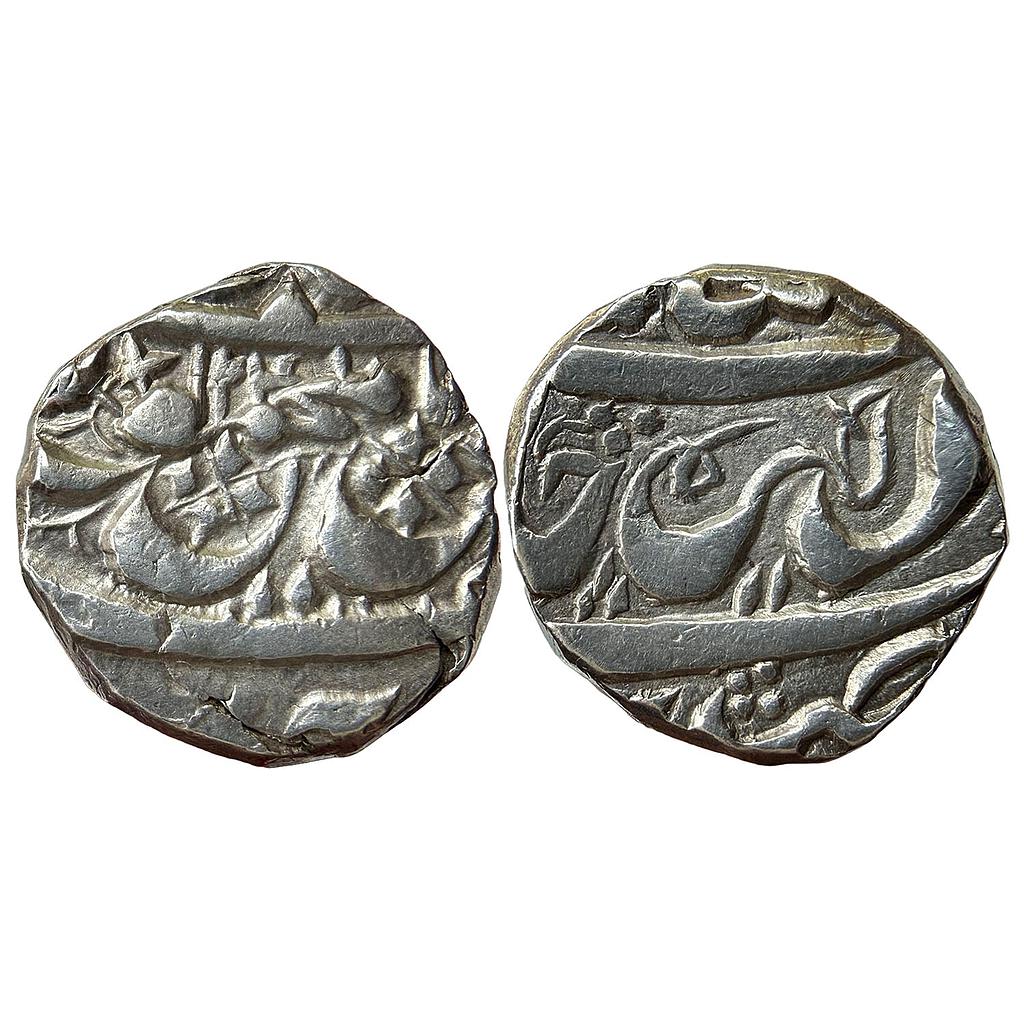 IK Sikh Empire Mehmood Shahi Nawab Sher Muhammad Derajat Mint Silver Rupee