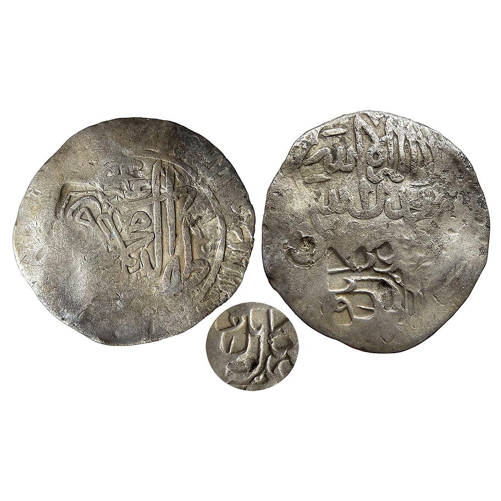 Mughal Babur Countermark Adl-e-Kabul Silver Countermark Shahrukhi