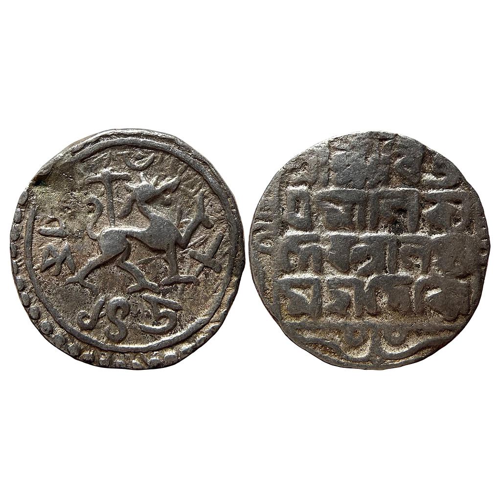 IK Tripura Vijaya Manikya SE 1458 Silver Tanka