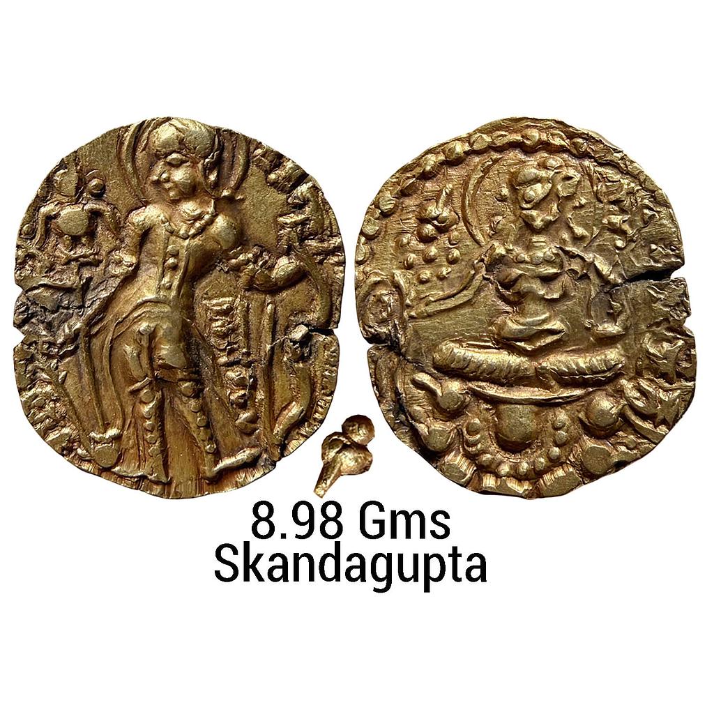 Ancient Guptas Skandagupta Archer type Gold Dinar