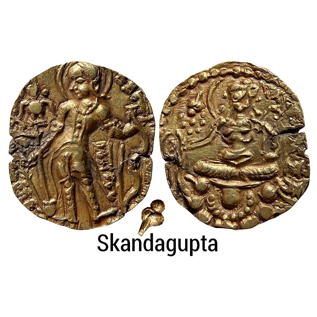 Ancient Guptas Skandagupta Archer type Gold Dinar