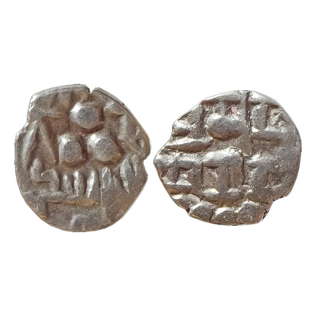 Samid Amirs of Multan, Amir Asad, Silver Post-reform Bilingual Damma (Qanhari Dirham)
