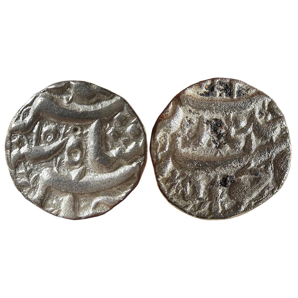 Mughal Jahangir Qandhar Mint Silver Rupee
