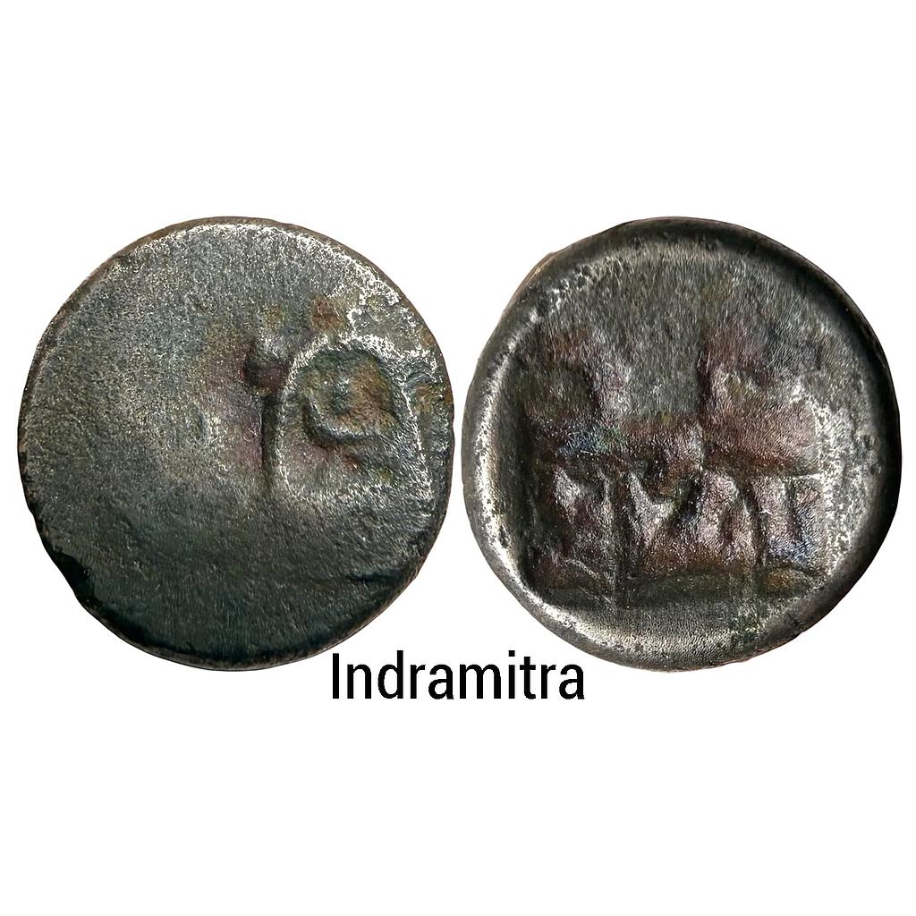 Ancient Pre-Kushana Panchala Indramitra Copper Unit